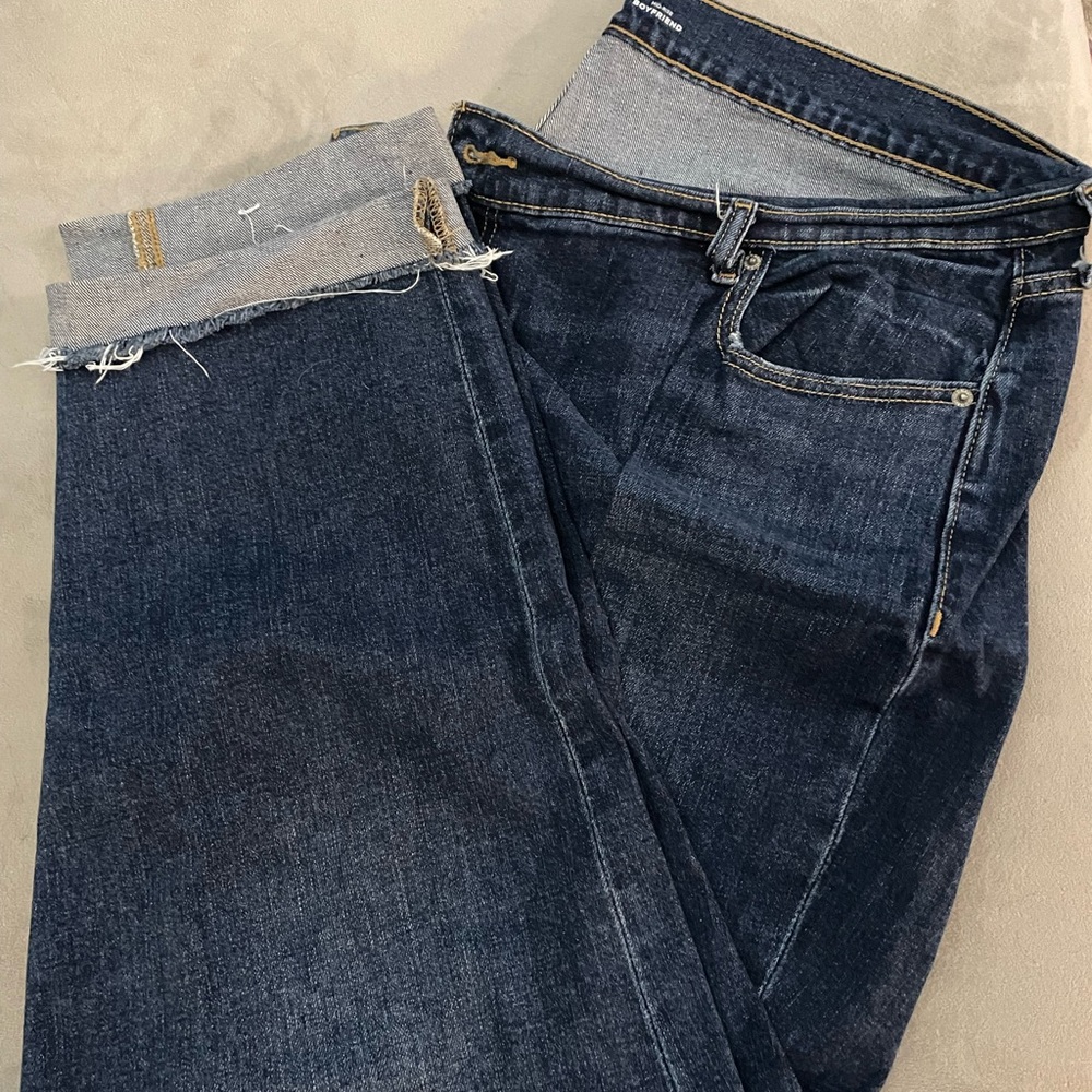 Old Navy mid-rise Boyfriend jeans